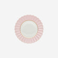 Assiette plate Melon à bord festonné 28cm