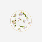 Assiette à dessert Royal Garden papillons et fleurs 23 cm