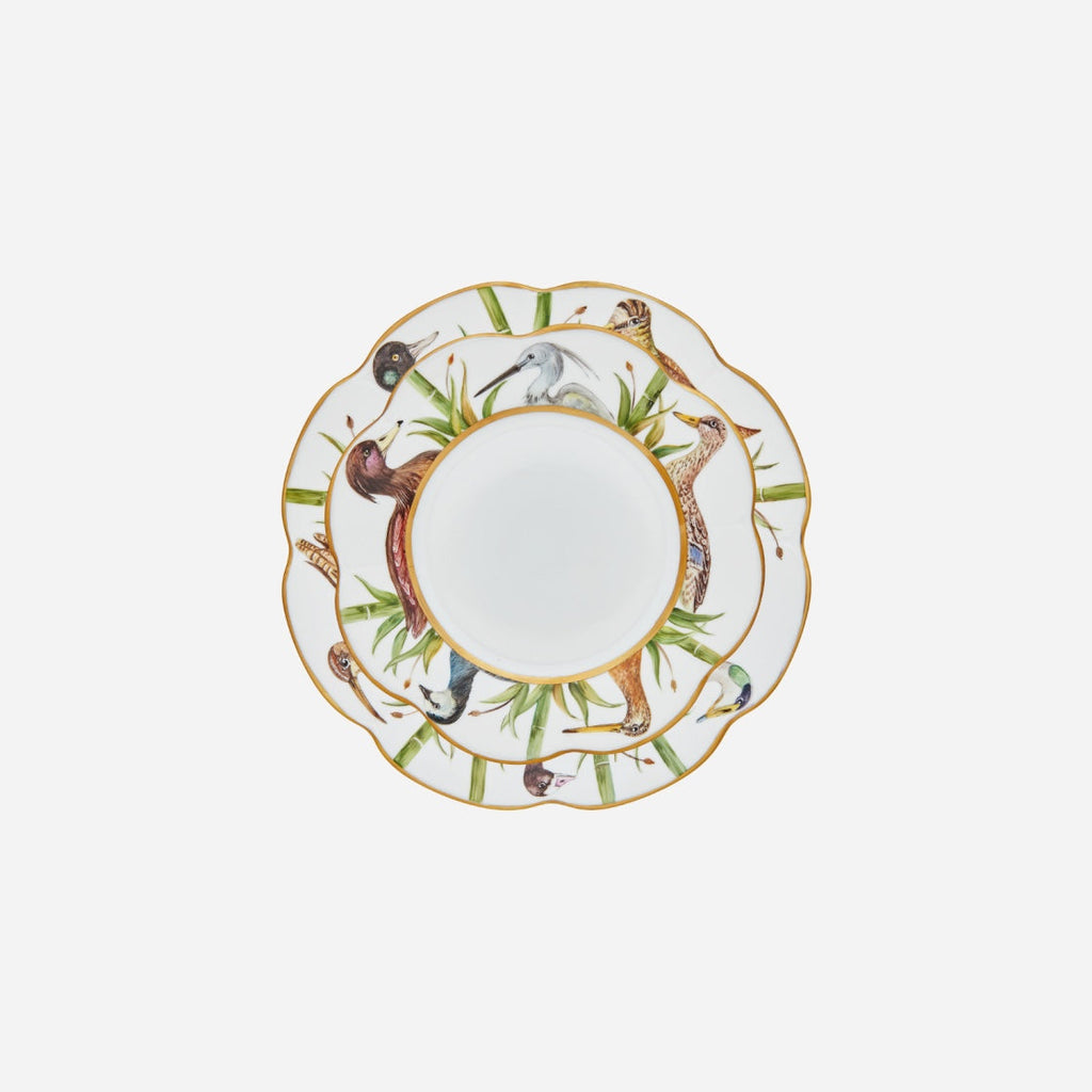 Assiette à dessert en bambou 22cm