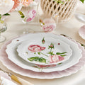 Assiette à dessert Rose Plein Air 20cm
