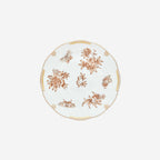 Assiette Plate Marron Antique 25cm
