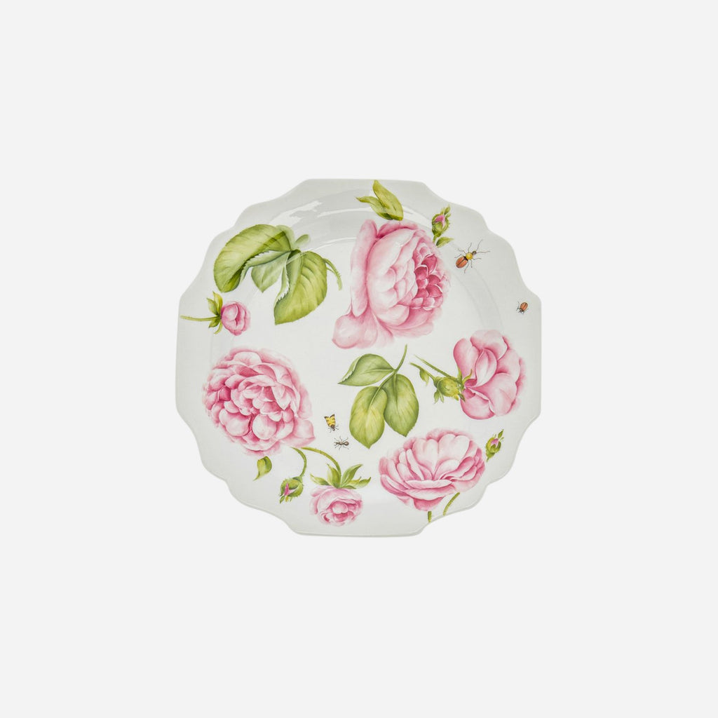 Assiette à dessert Rose Plein Air 20cm
