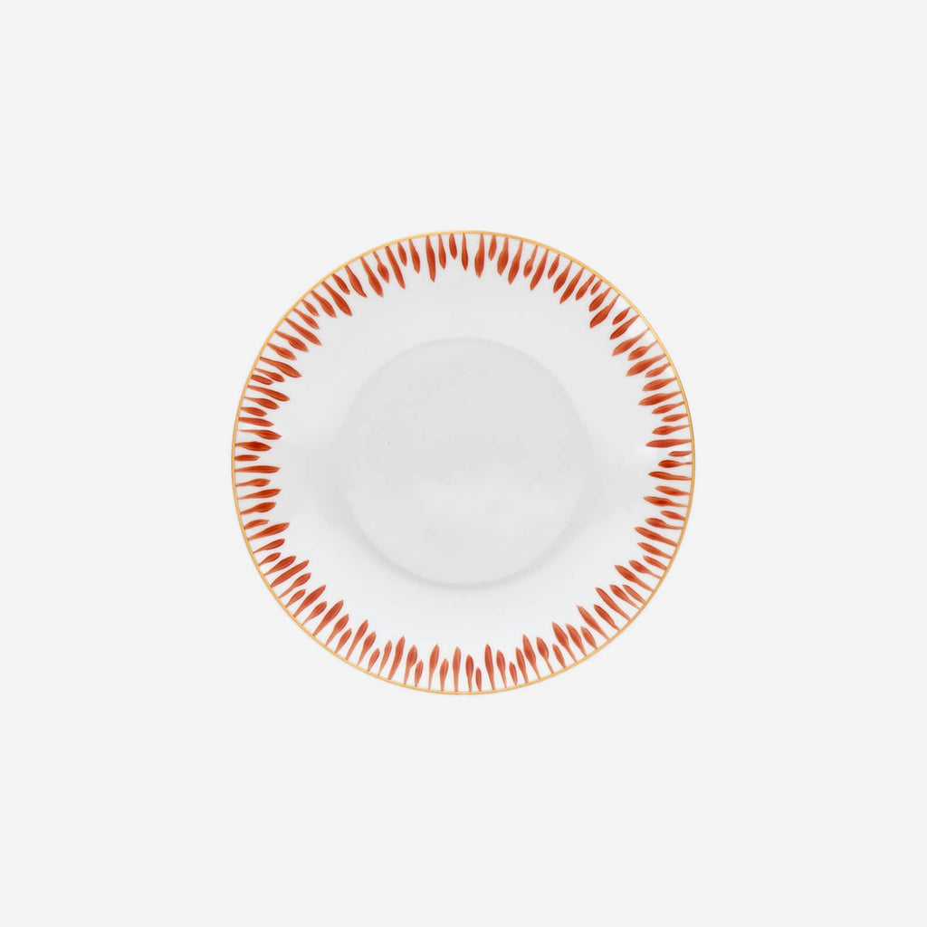 Assiette plate fleurie 26,5 cm