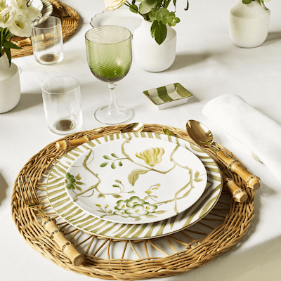 Assiette plate Botanique 26,5 cm