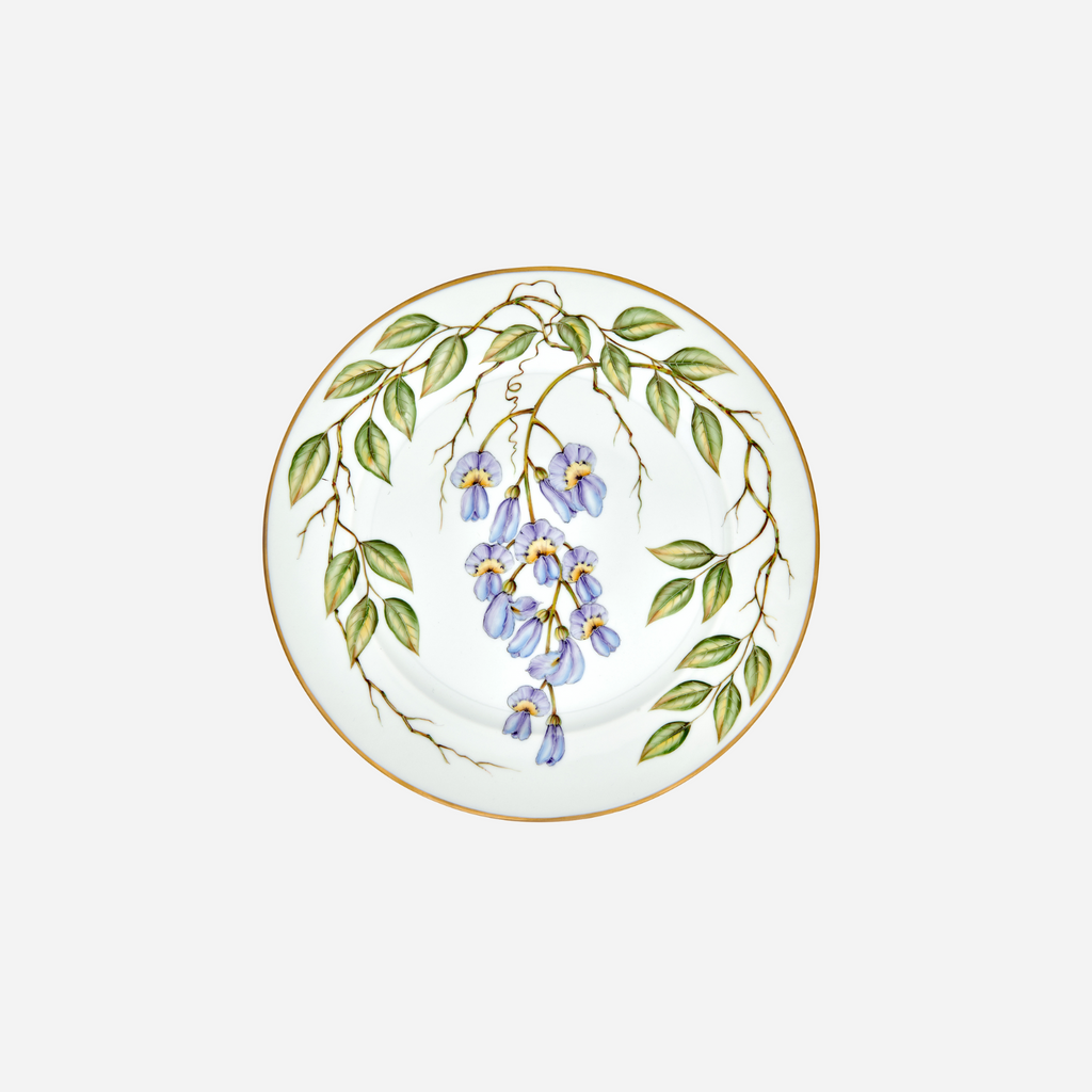 Assiette plate glycine lavande 26 cm