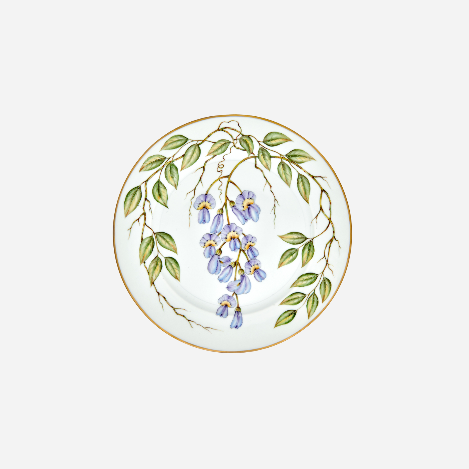 Assiette plate glycine lavande 26 cm